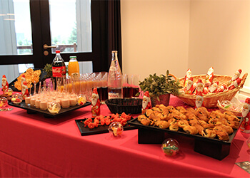 Buffet goûter arbre de Noël Rouen Clos Vaupalière