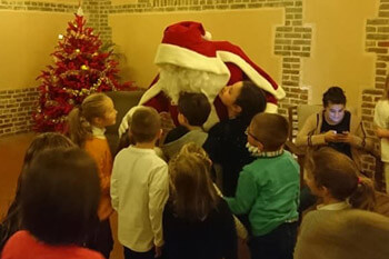 Buffet goûter arbre de Noël Rouen Clos Vaupalière